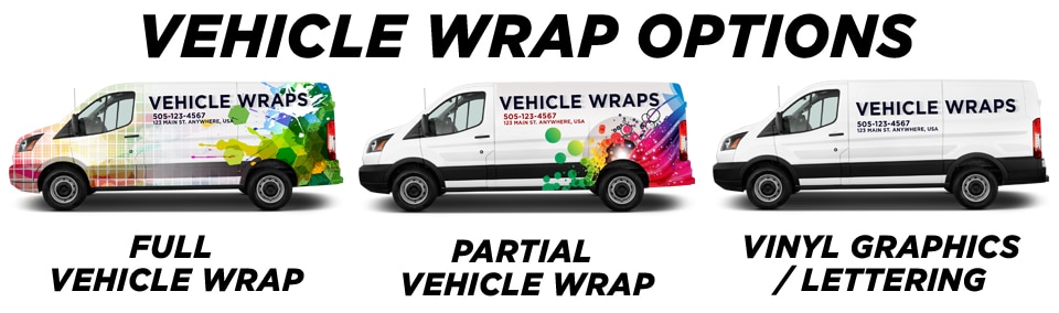 Terrace Park Vehicle Wraps vehicle wrap options