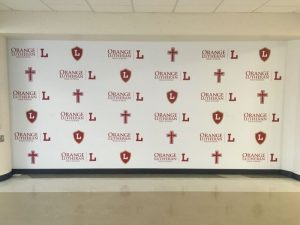 Cincinnati Church Signs custom wall vinyl step repeat mural 300x225